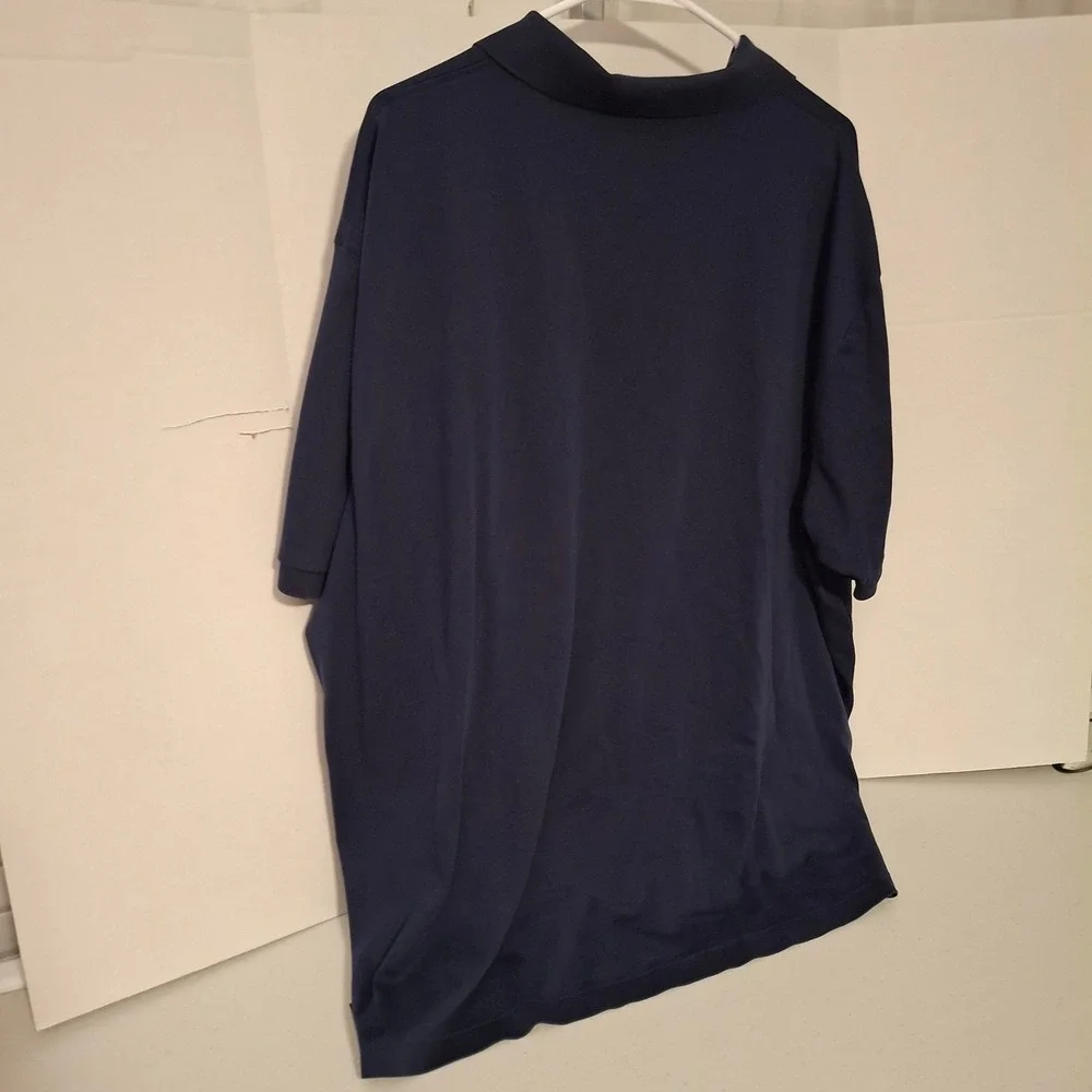Polo Ralph Lauren‎ Mens Navy Blue Short Sleeve Polo Shirt Size 3XB Big & Tall